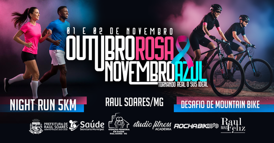 OUTUBRO ROSA NOVEMBRO AZUL