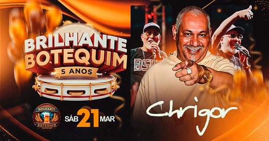 PAGODÃO do CHRIGOR no  aniversário de 5 anos do Brilhante Botequim