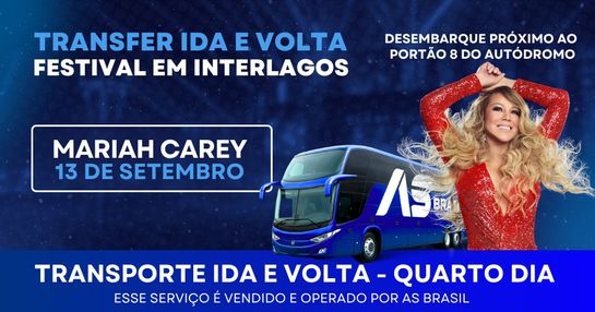 13/09 - TRANSPORTE IDA E VOLTA | AS BRASIL