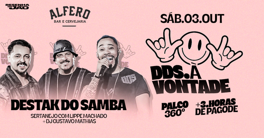 DESTAK DO SAMBA À VONTADE