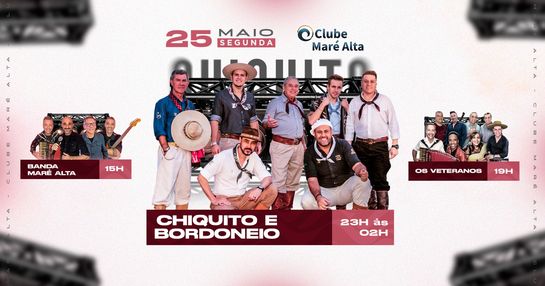 CHIQUITO E BORDONEIO + OS VETERANOS