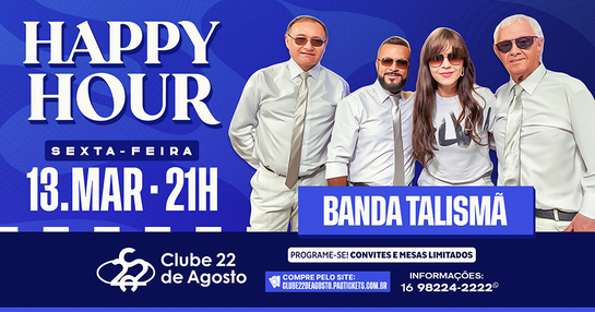 HAPPY HOUR - BANDA TALISMA 13/03