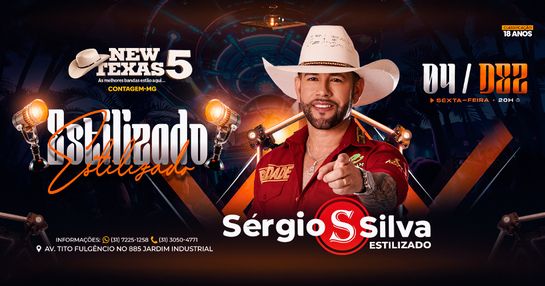 SÉRGIO SILVA ESTILIZADO NO NEW TEXAS 5