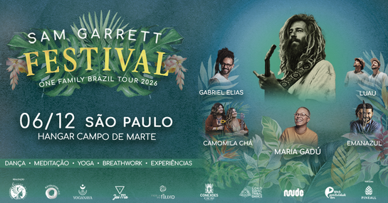 Sam Garrett Festival - São Paulo - 06 de Dezembro - One Family Tour Brazil 2026