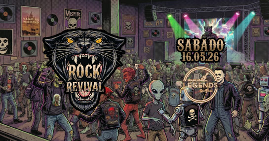 Classic Rock Revival • Sábado, 16/05 no House of Legends em São Paulo!