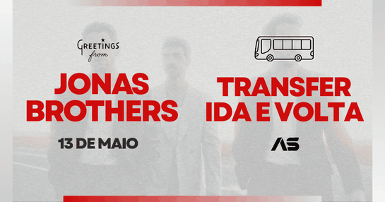 13/05 - Transporte Jonas Brothers | São Paulo - AS BRASIL