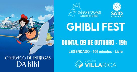 GHIBLI FEST - O SERVIÇO DE ENTREGAS DA KIKI