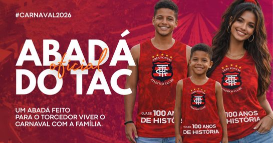 Abadá Oficial do TAC - Carnaval 2026