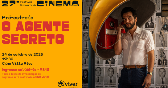 O AGENTE SECRETO - PRÉ ESTREIA - 24/10/2025 - 19h30 - NACIONAL