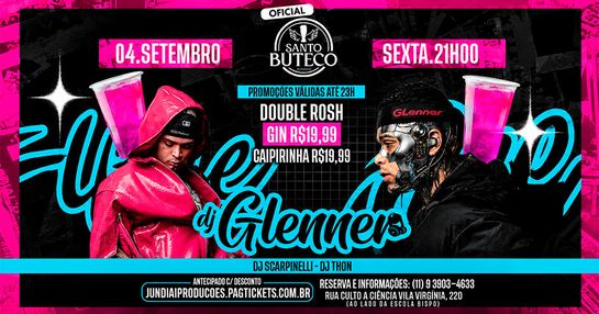 SEXTA LOVE DJ GLENNER TOP 5 BRASIL + DJ THON + DJ SCARPINELLI