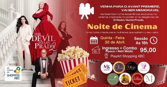 NOITE NO CINEMA - AVANT PREMIERE