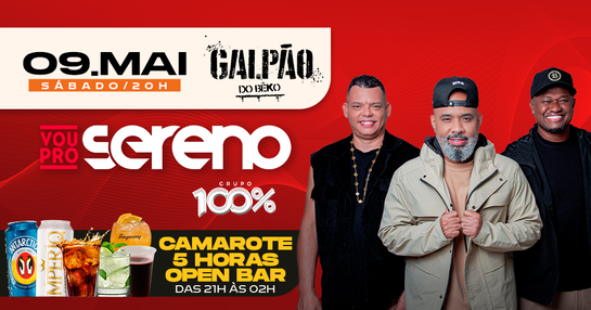 Vou Pro Sereno + 100%