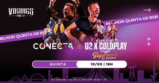 10/09  QUINTA - BANDA CONECTA + SUPERNOVA TRIBUTO COLDPLAY X U2