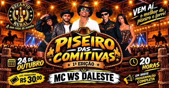 PISEIRO DAS COMITIVAS NO RECANTO RURAL