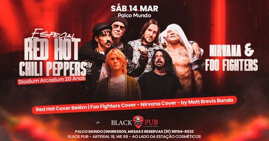 ESPECIAL RED HOT CHILLI PEPPERS - SATADIUM AARCADIUM 20 ANOS