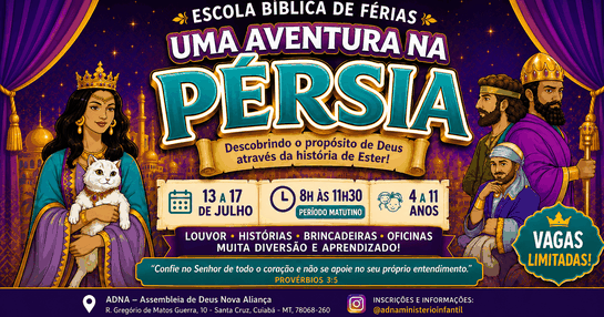 EBF 2026 – ESCOLA BÍBLICA DE FÉRIAS
