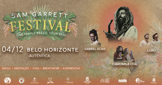 Sam Garrett Festival - Belo Horizonte - 04 de Dezembro - One Family Tour Brazil 2026
