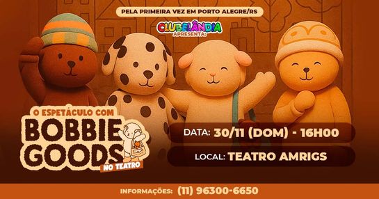 Bobbie Goods no Teatro- Porto Alegre