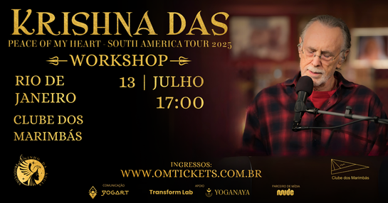 Krishna Das - Workshop - Rio de Janeiro - 13 de Julho