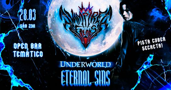 Vampire Freaks • Underworld • OPEN BAR Temático | 28/03/26