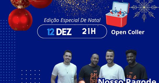 HAPPY HOUR OPEN COOLER - NOSSO PAGODE E 4 SENTIDOS 12/12