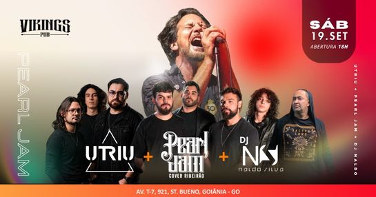 19/09 SÁBADO - PEARL JAM COVER RIBEIRAO + UTRIU
