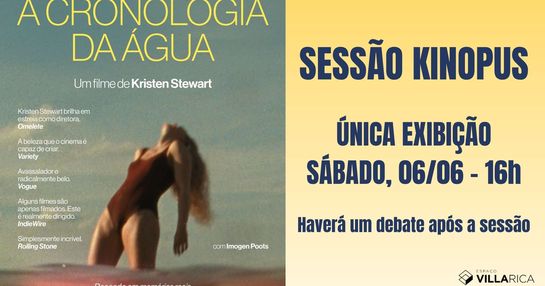 A CRONOLOGIA DA ÁGUA - 06/06/2026 - 16h - LEGENDADO