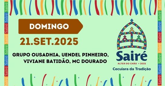 SAIRÉ 2025 - DOMINGO (21/09/25)