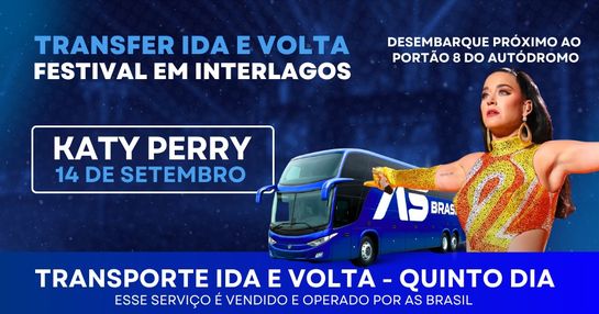 14/09 - TRANSPORTE IDA E VOLTA | AS BRASIL