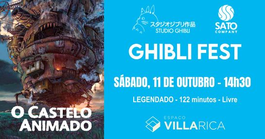 GHIBLI FEST - O CASTELO ANIMADO