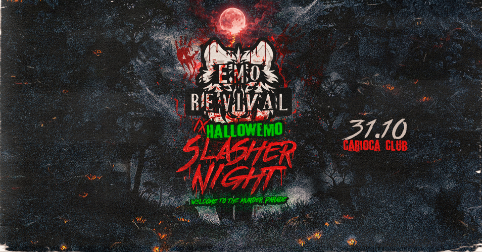 IX HallowEmo Revival promete transformar o Carioca Club na maior noite de Halloween Emo do Brasil