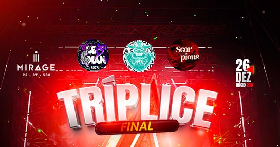 Tríplice final!