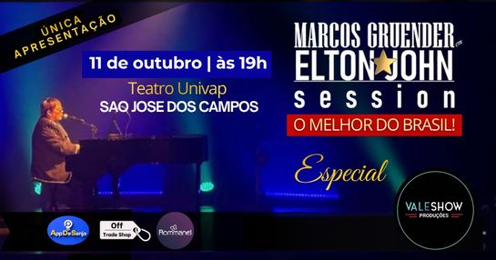 Marcos Gruender em Elton John Session