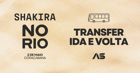 02/05 - Todo Mundo no Rio Shakira | Transporte - AS BRASIL