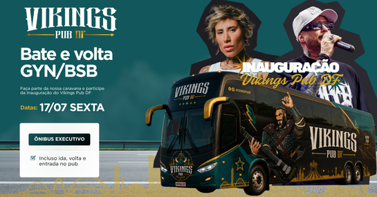CARAVANA GOIÂNIA / BRASILIA DIA 17/07 SEXTA INAUGURACAO