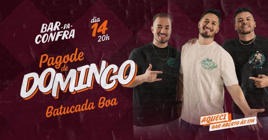 Pagode de Domingo com Batucada Boa / Aqueci no Bar