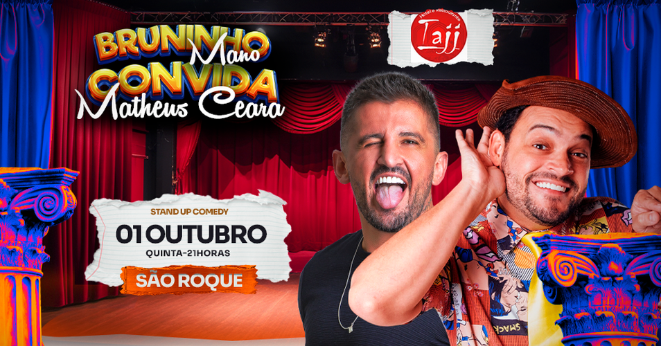 BRUNINHO MANO CONVIDA MATHEUS CEARA EM SÃO ROQUE