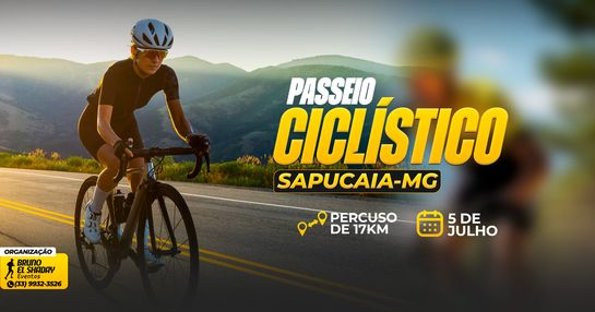 PASSEIO CICLISTICO SAPUCAIA