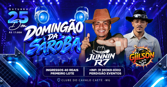 DOMINGÃO DA SAROBA EM CAETÉ