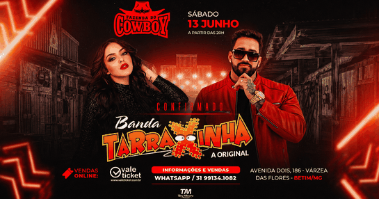 BANDA TARRAXINHA NA FAZENDA DO COWBOY
