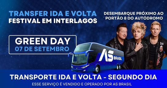 07/09 - TRANSPORTE IDA E VOLTA | AS BRASIL