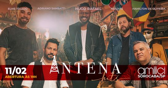 Antena Hits no AMIIICI SHOW BAR