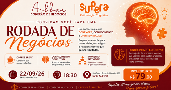 RODADA DE NEGÓCIOS - ALBAN & SUPERA