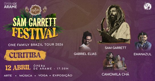 Sam Garrett Festival - Curitiba - 12 de Abril - One Family Tour Brazil 2026