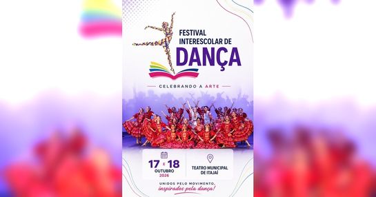 FESTIVAL INTERESCOLAR DE DANÇA (DOMINGO 18/10) 16:00HS