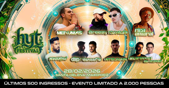 Hyt Festival - A Fusão Entre a Natureza e a Técnologia