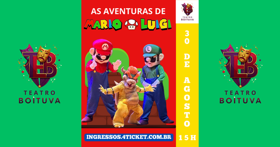 AS AVENTURAS DE MARIO E LUIGI