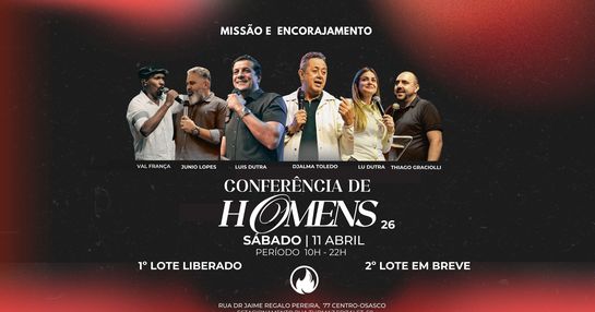 Conferência de homens - Missão e Encorajamento