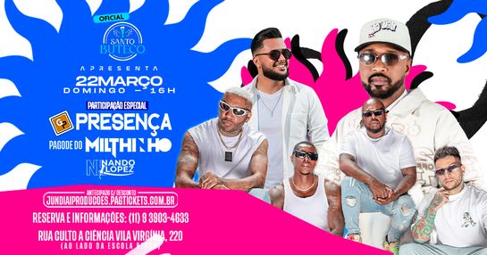 DOMINGO PAGODE do MILTHINHO + GRUPO PRESENÇA