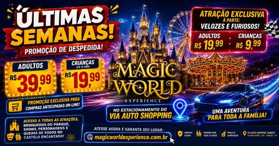 Magic World Experience | Taubaté 2026